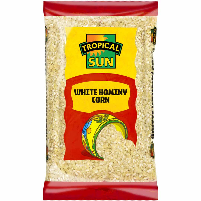 Tropical Sun White Hominy Corn 2kg