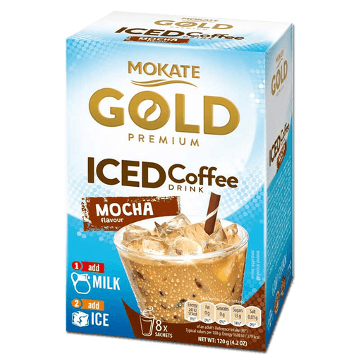 Mokate Iced Coffee Mocha 8 X 15G - World Food Shop