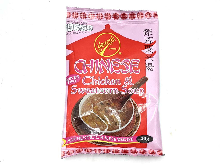 Yeungs Chinese Chicken & Sweetcorn Soup 40G