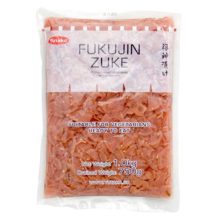 Yutaka Fukujinzuke Pickled Mix Vegetable 1KG
