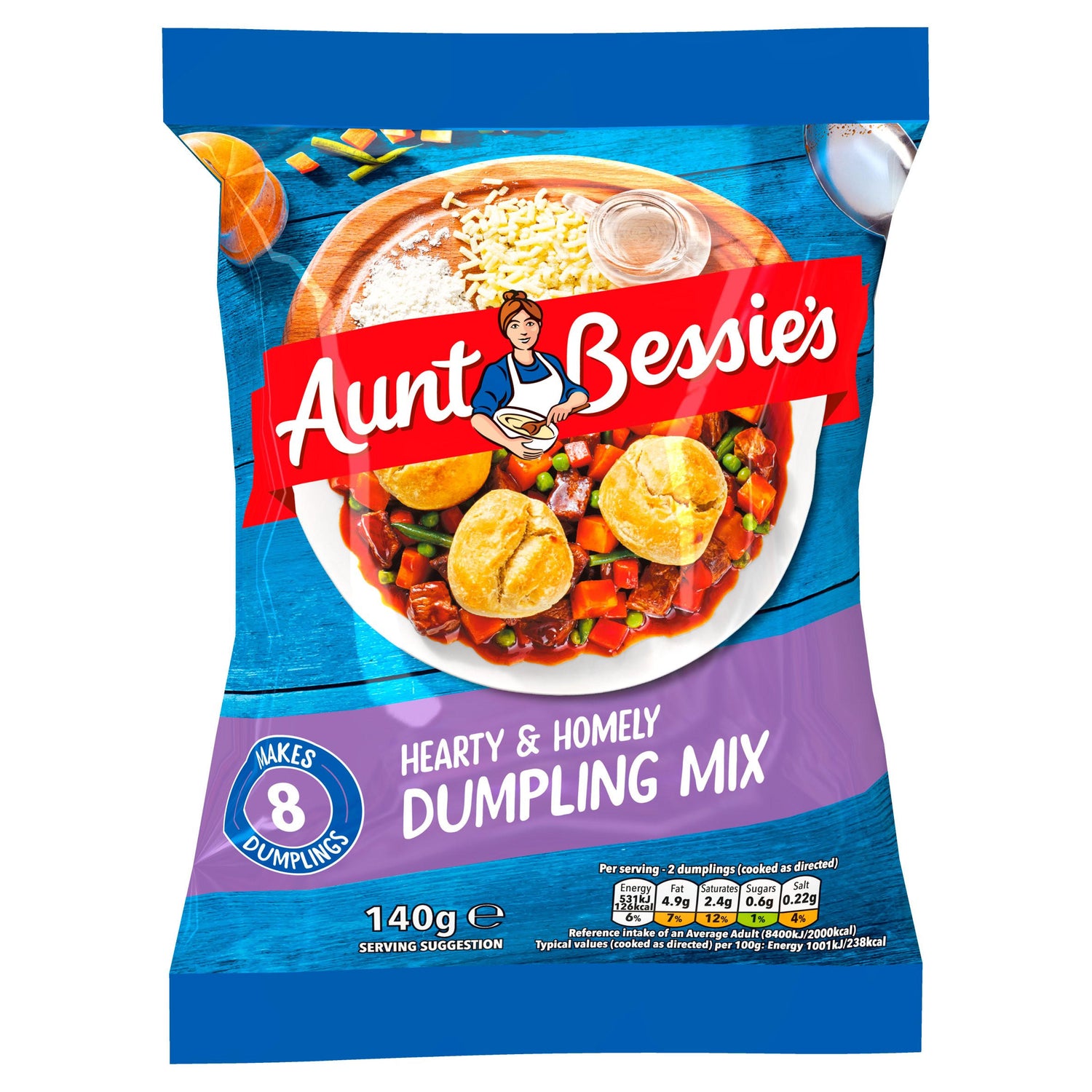 Aunt Bessie's Hearty Dumpling Mix 140G