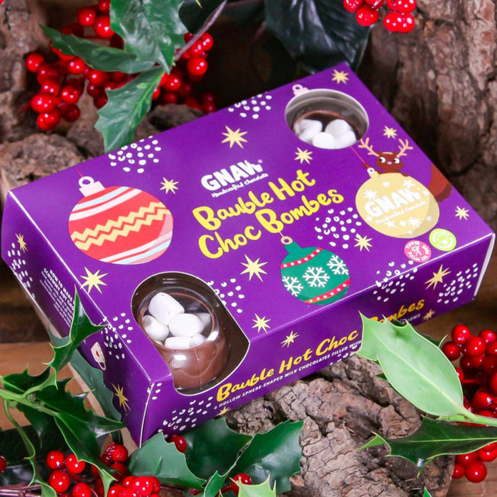 Gnaw Bauble Hot Chocolate Bombes