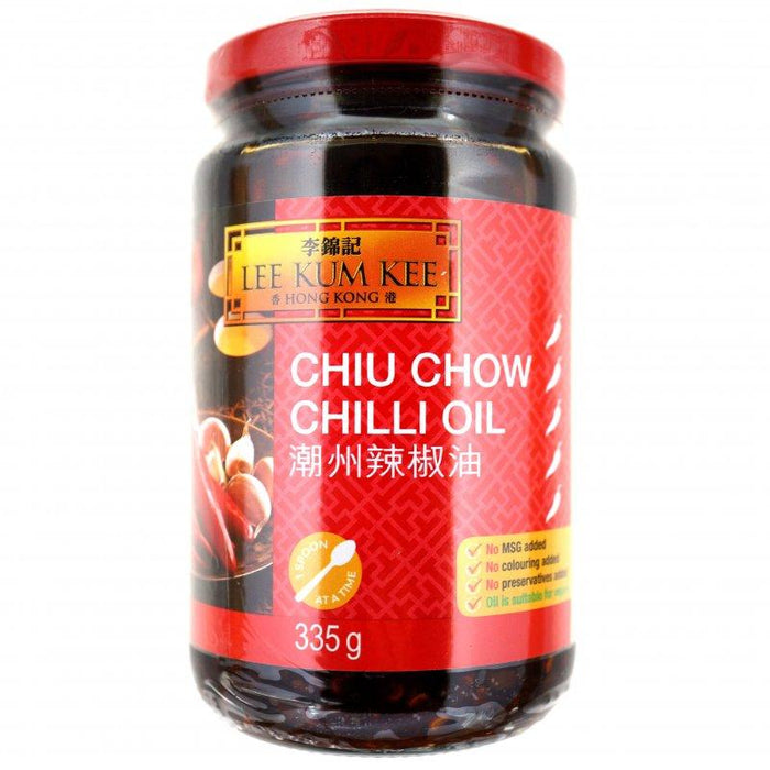 Lee Kum Kee Chiu Chow Chilli Oil 335G - World Food Shop