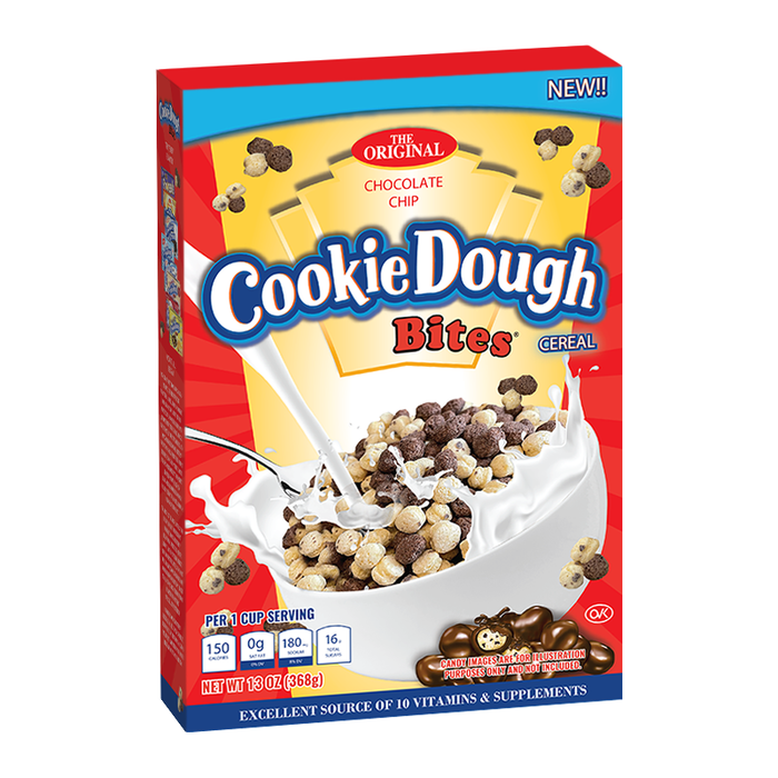 Cookie Dough Bites Chocolate Chip Cereal 13oz