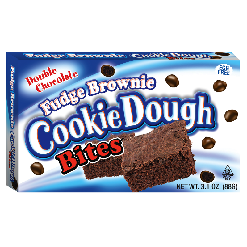 Cookie Dough Bites Fudge Brownie 3.1oz