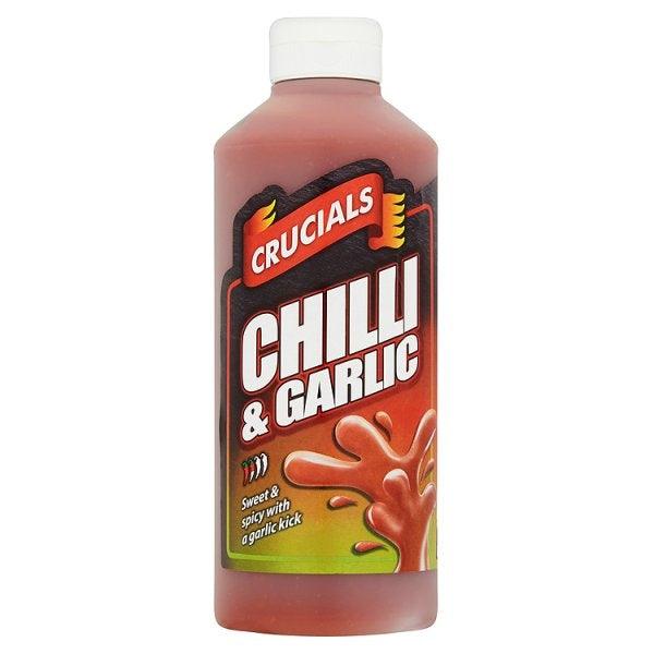 Crucials Chilli & Garlic Squeezy Sauce 500Ml - World Food Shop