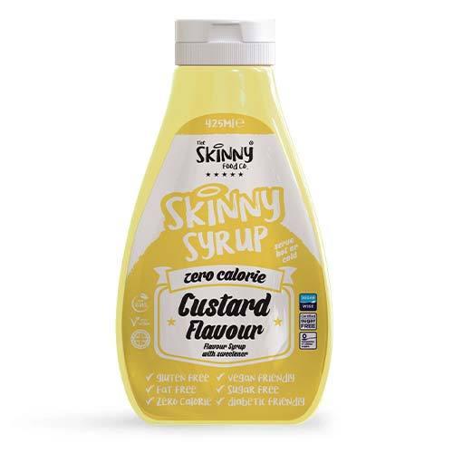 Skinny Syrup Zero Calorie Custard Sugar Free 425Ml - World Food Shop