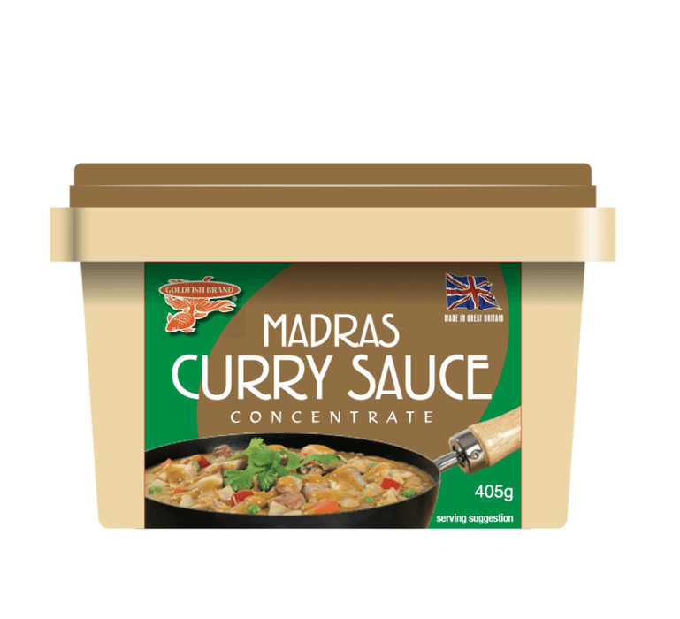 Gold Fish Madras Curry Paste 405G - World Food Shop