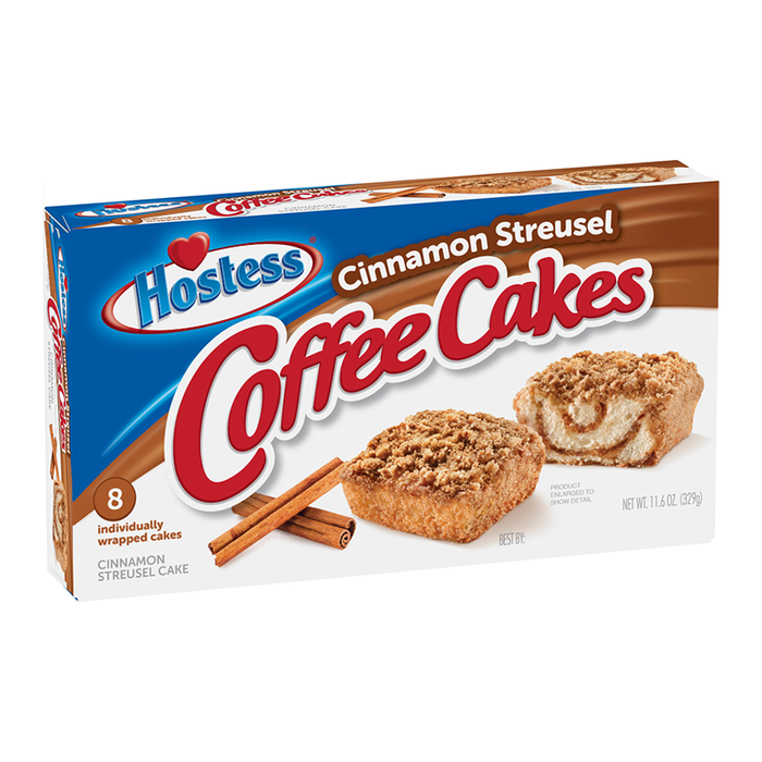 Hostess Cinnamon Coffee Cupcakes 11.6Oz 8-Pack