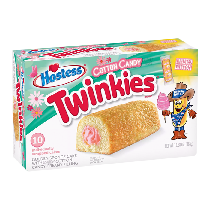 Hostess Cotton Candy Twinkies 13.58Oz