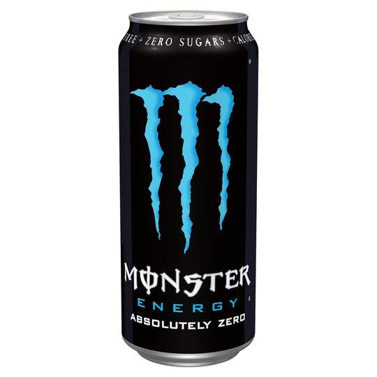Monster Absolute Zero Energy Drink 500Ml - World Food Shop