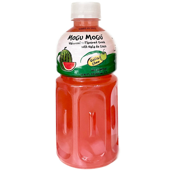 Mogu Mogu Drink With Nata De Coco Watermelon Flavour 320Ml