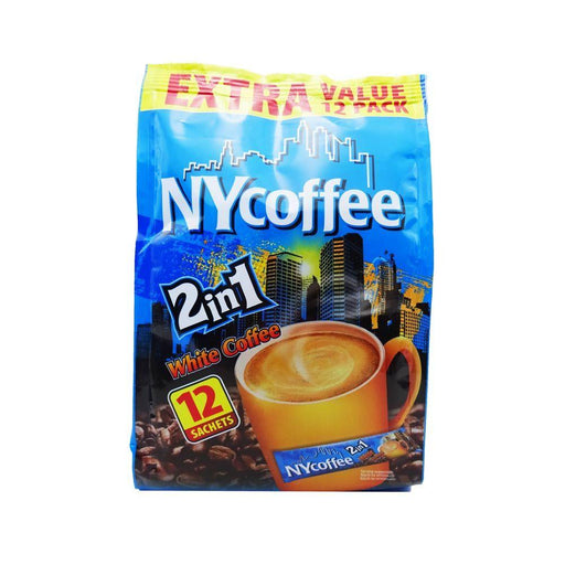 Ny 2 In 1 White Coffee Sachets 12Pk - World Food Shop