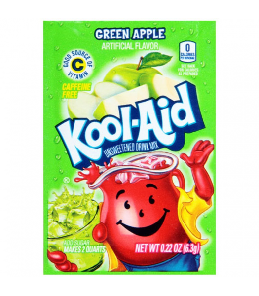 Kool Aid Green Apple Sachet 2QT