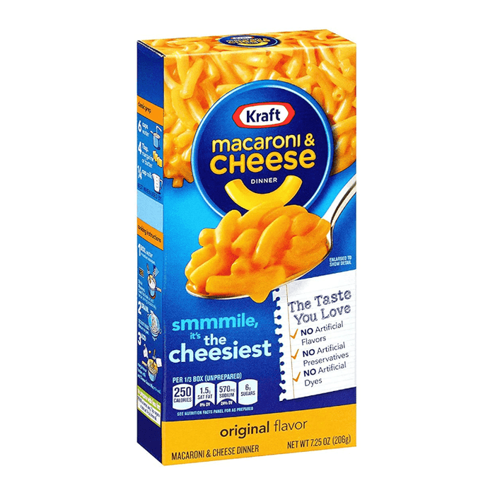 Kraft Macaroni & Cheese 206G (7.25Oz) - World Food Shop