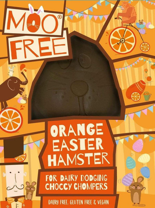 Moo Free Milk Chocolate Orange Hammy 80G - World Food Shop