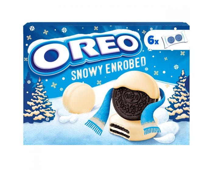 Oreo Snowy Biscuits Gift Carton 246G