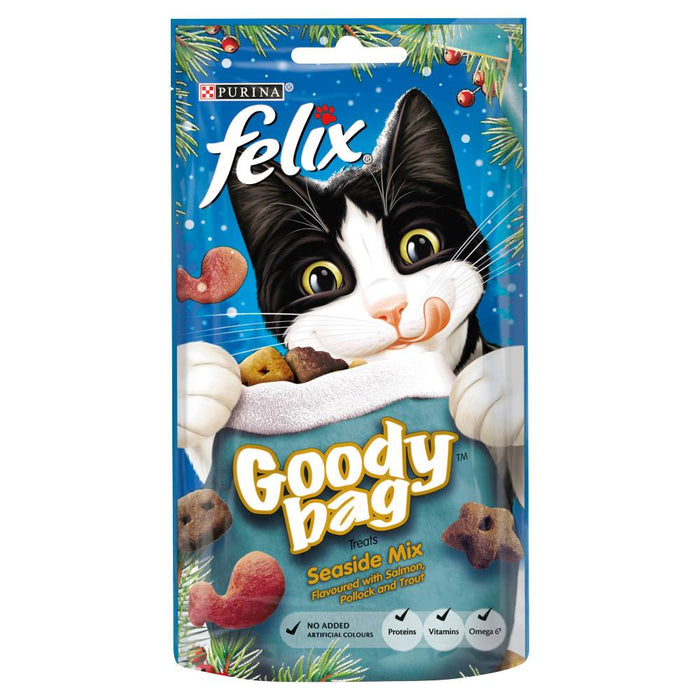 Felix Goody Bag Cat Treat Seaside Mix 60G