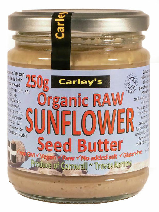 Carley's Organic Sunflower Seed Butter 250G