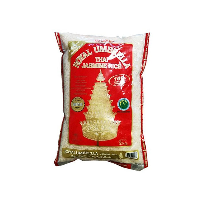 Royal Umbrella Thai Hom Mali Jasmine Rice Whole 2KG
