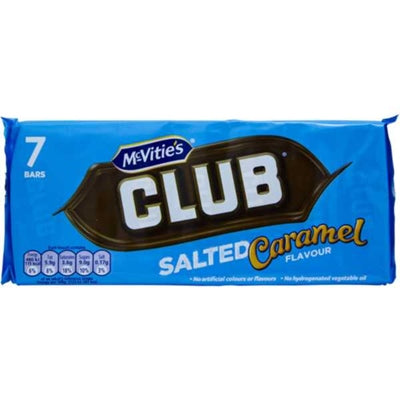 Mcvities Club Salted Caramel 7Pk