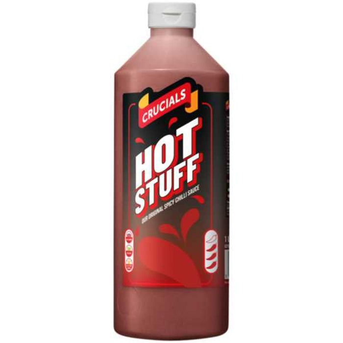 Crucials Hot Stuff Squeezy Sauce 1L