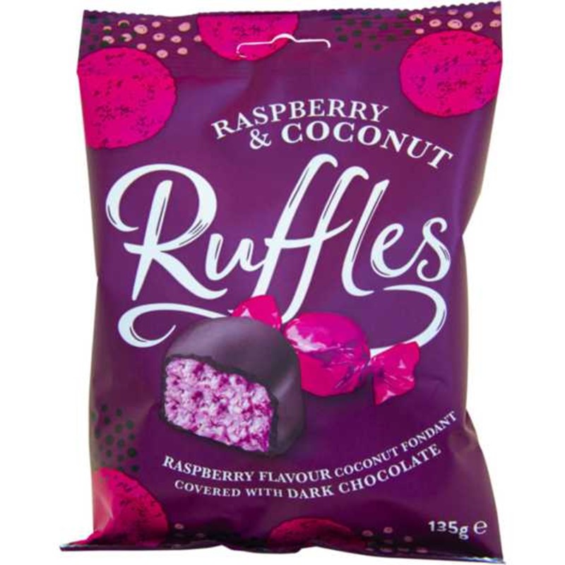 Jamesons Raspberry Ruffle Pouch 135G