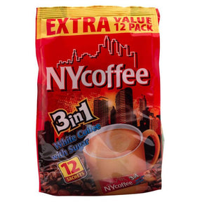 Ny 3 In 1 White Coffee & Sugar Sachets - World Food Shop