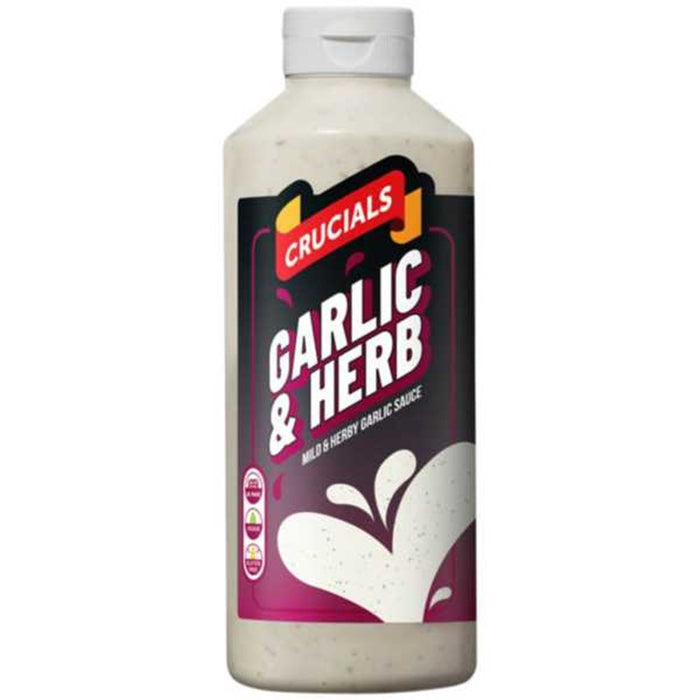 Crucials Garlic & Herb Squeezy Sauce 500ML