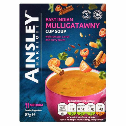 Ainsley Harriott East Indian Mulligatawny Cup 87G - World Food Shop