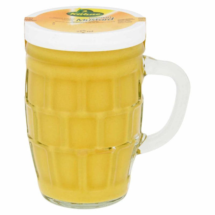 Kuhne Traditional German Mustard & Beer Glass 255G — World Food Shop