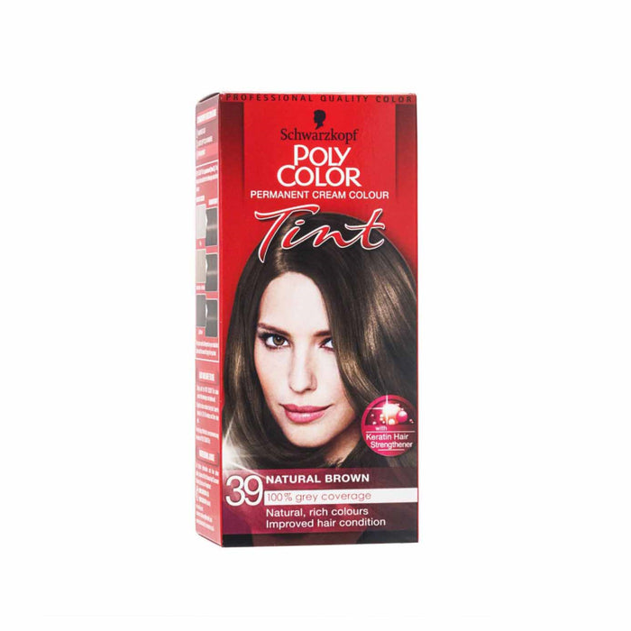 Schwarzkopf Poly Color Tint 39 Natural Light Brown Single