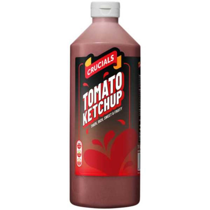 Crucial Tomato Ketchup Squeezy Sauce 1ltr