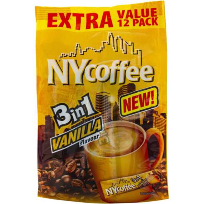 NY 3-in-1 Vanilla Coffee 12Pk