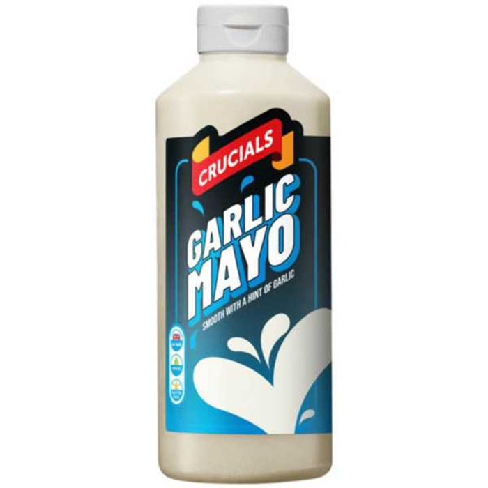 Crucials Garlic & Mayo Squeezy Sauce 500ML