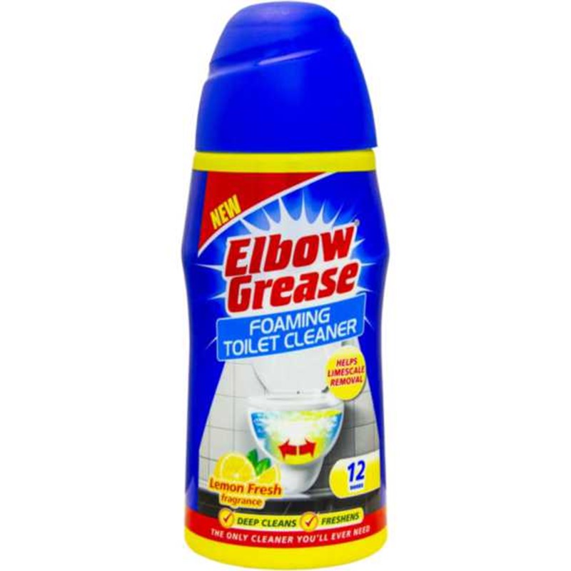 Elbow Grease Lemon Fresh Foaming Toilet Cleaner 500G