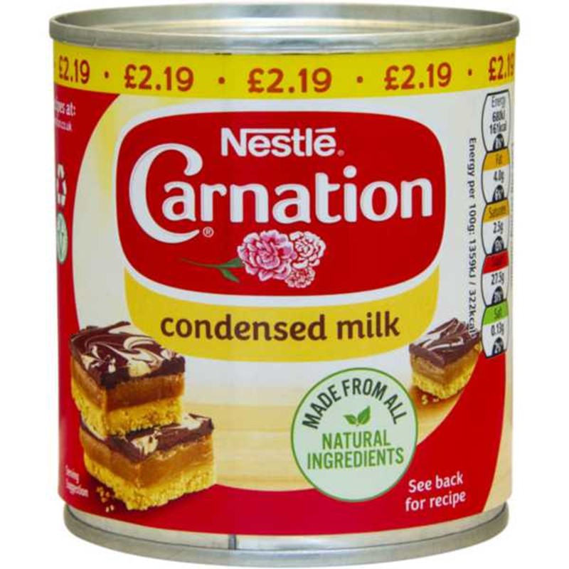 Nestle Carnation Condensed Milk Tin 397G