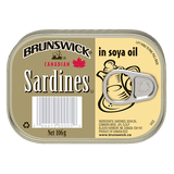 Brunswick Sardines In Soya Oil 106G