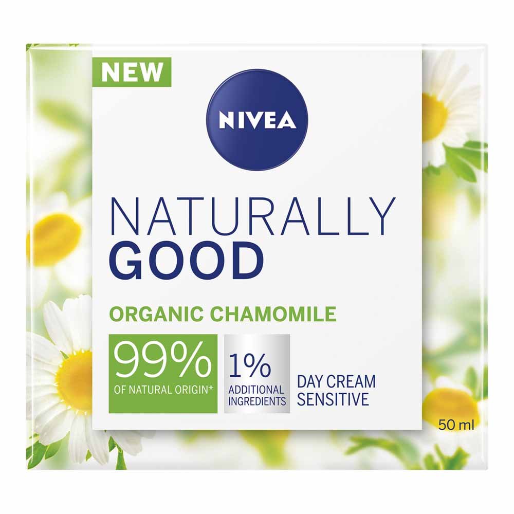 Nivea Naturally Good Sensitive Day Cream 500ML