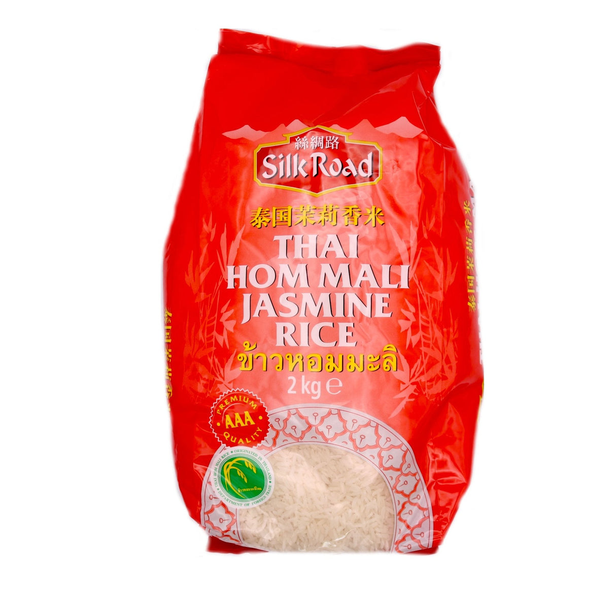 Silk Road Thai Fragrant Hom Mali Rice 2KG