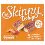 Skinny Whip Toffee & Chocolate Snack Bar Guilt Free 5X25G - World Food Shop