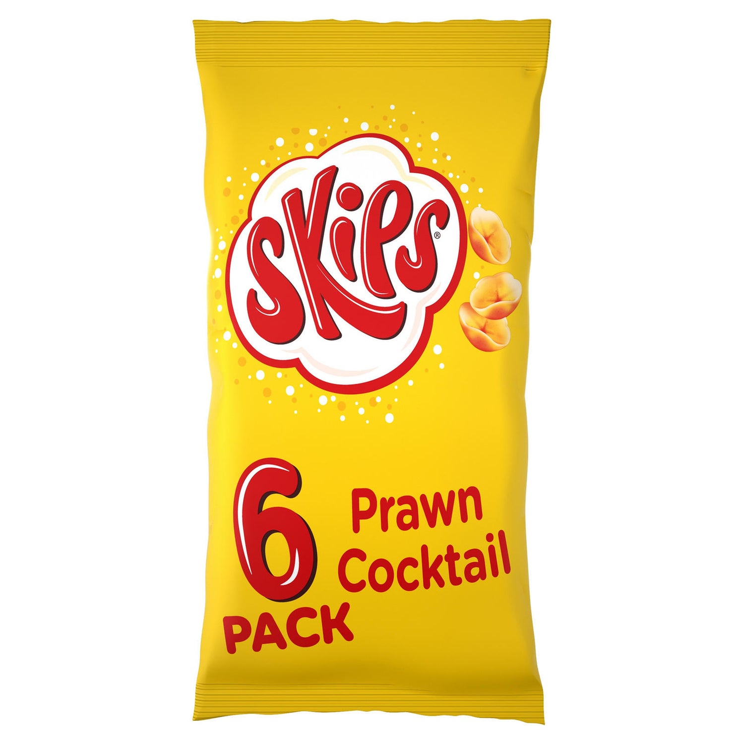 Skips Prawn Cocktail Multipack Crisps 6pk