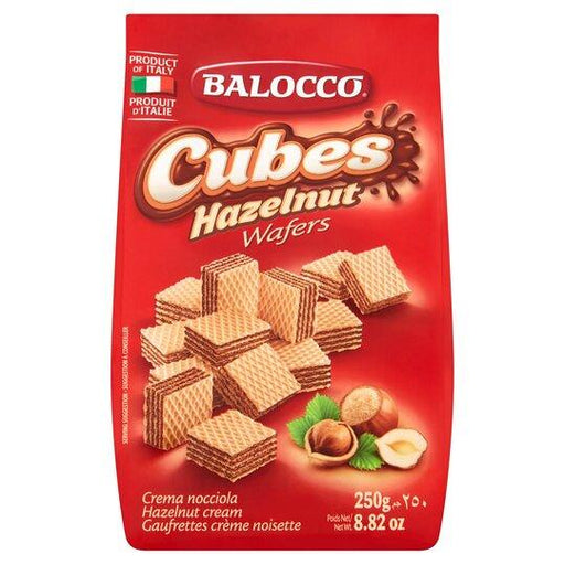 Balocco Wafers - Cubes Hazelnut 250G - World Food Shop