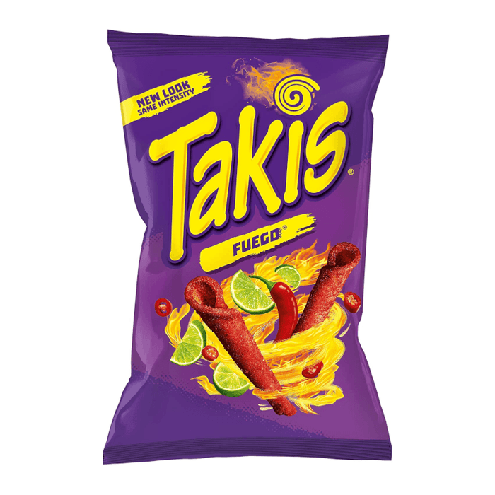 Takis Fuego Rolled Tortilla Corn Chips 180G - World Food Shop