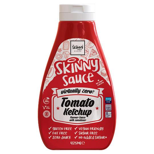 Skinny Sauce Virtually Zero Tomato Ketchup No Added Sugar 425Ml - World Food Shop