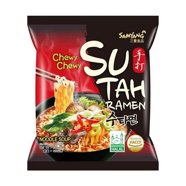Samyang Instant Noodle Sutah Hot & Spicy Beef 120G - World Food Shop