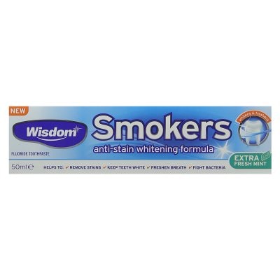 Wisdom Toothpaste Smokers Anti Stain 50ML